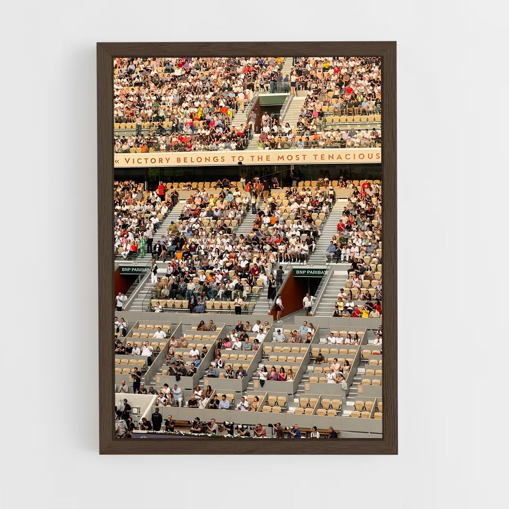 Poster Terre Battue – affiche Tennis (vue 5)